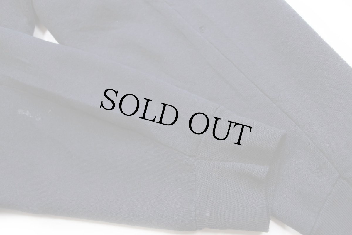 画像6: 80s USA製 KSHE-95 REAL ROCK RADIO ハーレー モチーフ スウェット 黒 フェード XL (6)