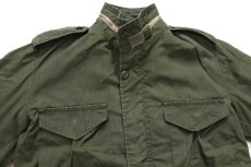画像3: 80s USA製 CORINTH M-65タイプ フィールドジャケット オリーブグリーン S (3)