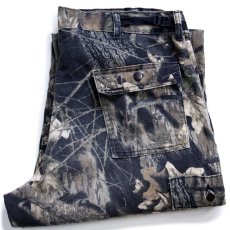 画像1: 90s USA製 WOLF MOUNTAIN MOSSY OAK BREAK UP リアルツリーカモ カーゴパンツ L (1)