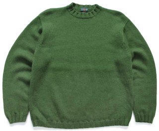 90s J.CREW 無地 ナイロン アノラックパーカー 緑 - Sixpacjoe Web Shop