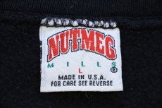 画像4: 90s USA製 NFL PITTSBURGH STEELERS スウェット 黒 L (4)