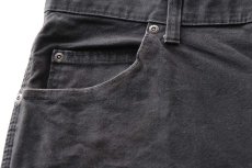 画像7: Dickiesディッキーズ ストレッチ ダック地 ペインターパンツ 黒 W40 L30 (7)