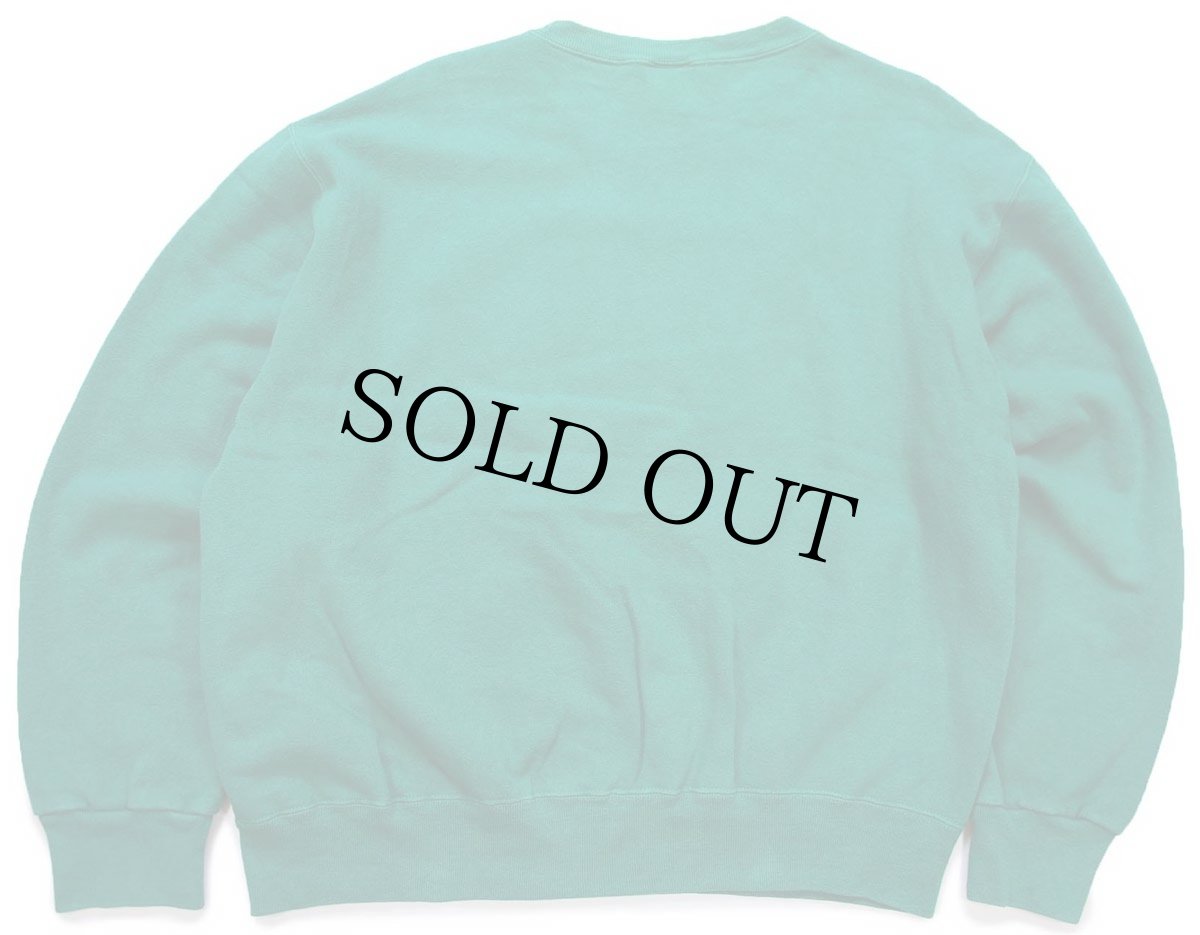 画像2: 90s USA製 Championチャンピオン NBA SEATTLE SUPERSONICS エンボス加工 前V スウェット 緑 XL (2)