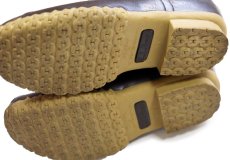 画像5: USA製 L.L.Bean ビーンブーツ ラバーモカシン タン×ブラウン 6M★ガムシューズ レインシューズ (5)