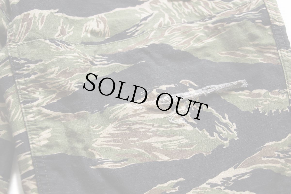 画像8: TRU-SPEC タイガーカモ ダメージ コットン カーゴパンツ XXL-L★特大 (8)