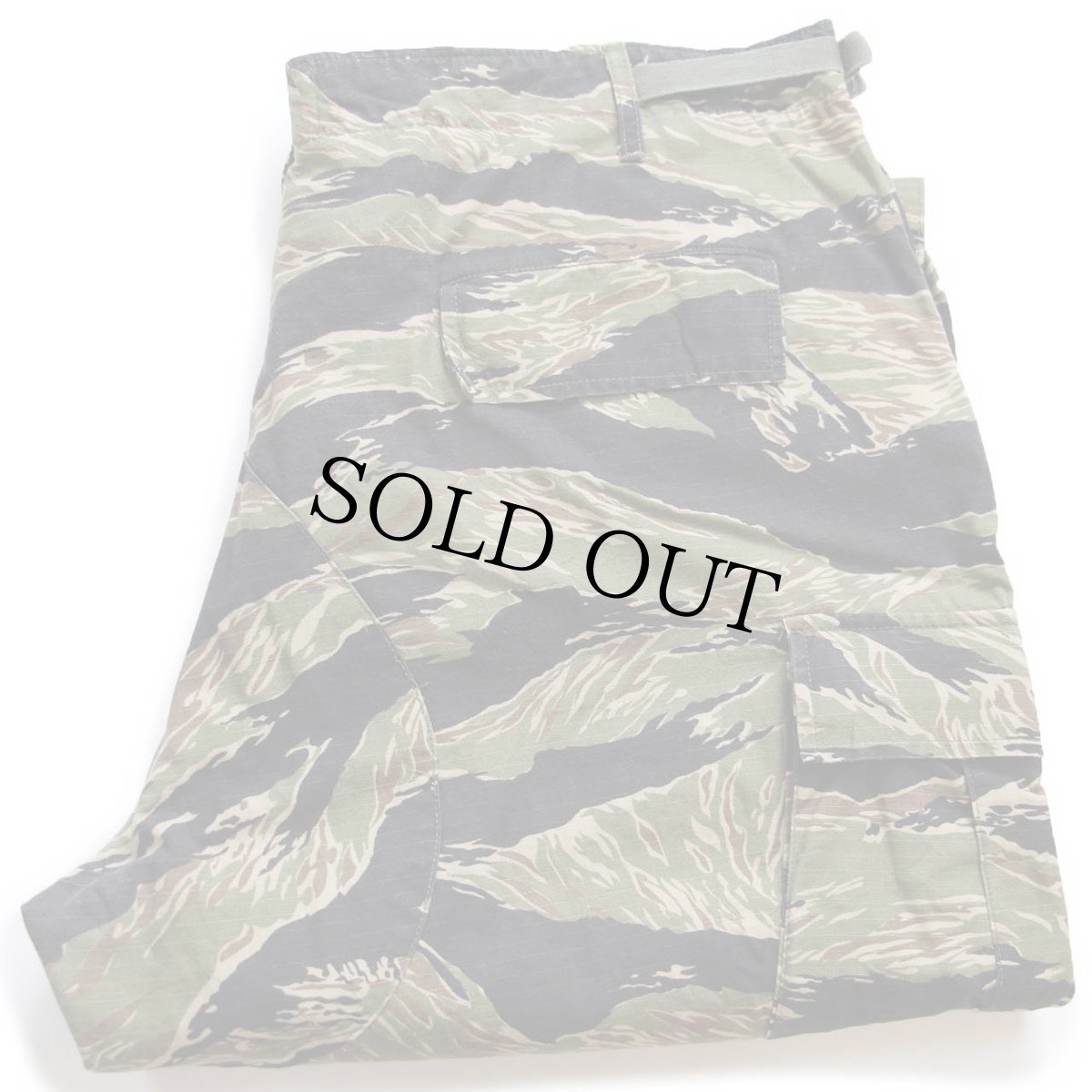 画像1: TRU-SPEC タイガーカモ ダメージ コットン カーゴパンツ XXL-L★特大 (1)