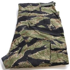 画像1: TRU-SPEC タイガーカモ ダメージ コットン カーゴパンツ XXL-L★特大 (1)