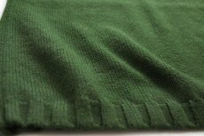 画像5: 90s J.CREW 無地 ウールニット セーター 緑 L (5)