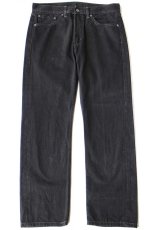 画像2: Levi'sリーバイス 505 ブラック デニムパンツ W33 L30★SDP4365 (2)