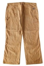 画像3: Dickiesディッキーズ ストレッチ ダック地 ペインターパンツ 茶 W42 L30 (3)