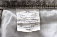 画像6: Dickiesディッキーズ ストレッチ ダック地 ペインターパンツ グリーングレー フェード W38 L32 (6)