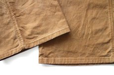 画像7: Dickiesディッキーズ ストレッチ ダック地 ペインターパンツ 茶 W42 L30 (7)