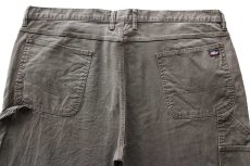 画像5: Dickiesディッキーズ ストレッチ ダック地 ペインターパンツ グリーングレー W42 L32 (5)