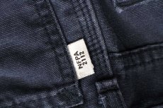 画像8: メキシコ製 carharttカーハート FR NFPA2112 ダック地 ワークパンツ 紺 フェード W42 L30 (8)