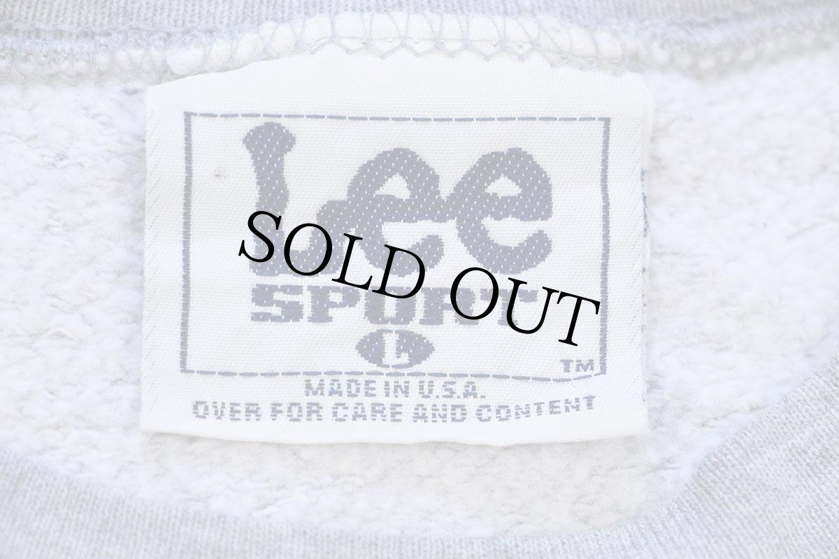 画像5: 90s USA製 Leeリー NBA CHICAGO BULLS シカゴ ブルズ スウェット 杢グレー ボーイズL (5)