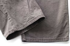 画像8: carharttカーハート ストレッチ ライトダック地 ワークパンツ グレーブラウン W44 L30★B 特大 (8)