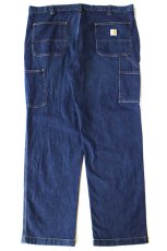 画像3: carharttカーハート ストレッチ デニム ペインターパンツ W42 L32 (3)