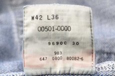 画像6: 00s メキシコ製 Levi'sリーバイス 501 ダメージ デニムパンツ W42★SDP4361 (6)