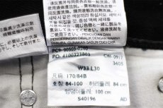画像6: Levi'sリーバイス 505 ブラック デニムパンツ W33 L30★SDP4365 (6)