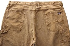 画像5: Dickiesディッキーズ ストレッチ ダック地 ペインターパンツ 茶 W42 L30 (5)