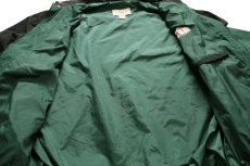 画像6: 90s TOYOTA トヨタ TRD RACING DEVELOPMENT ロゴ刺繍 ツートン ナイロンジャケット 黒×緑 L (6)