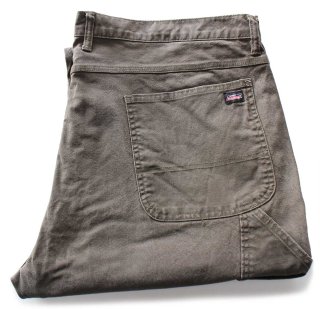 80s USA製 Dickiesディッキーズ ライナー付き ワークパンツ カーキ W34