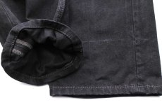 画像7: Levi'sリーバイス 505 ブラック デニムパンツ W33 L30★SDP4365 (7)
