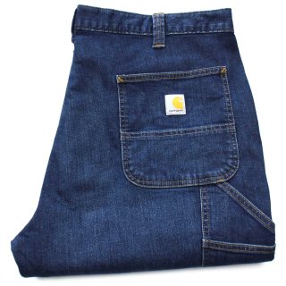 90s USA製 carharttカーハート ダブルニー ダック地 ペインターパンツ