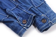 画像6: 70s 日本製 Prepster パッチワーク デニムシャツジャケット M (6)