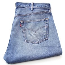 画像1: 00s メキシコ製 Levi'sリーバイス 501 ダメージ デニムパンツ W42★SDP4361 (1)