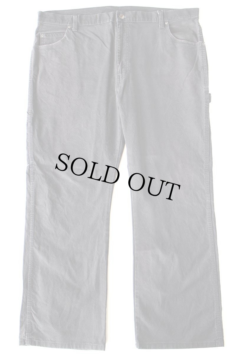 画像2: Dickiesディッキーズ ストレッチ ダック地 ペインターパンツ 黒 W40 L30 (2)