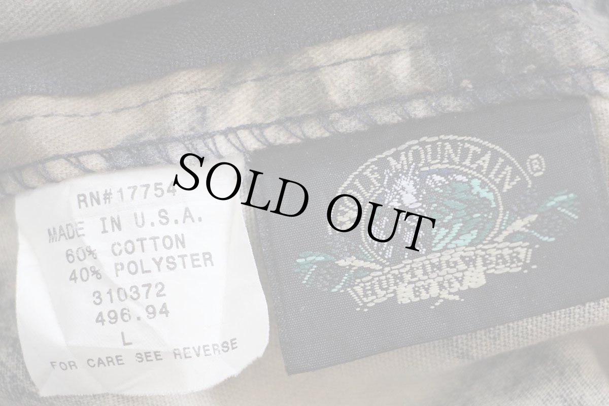 画像6: 90s USA製 WOLF MOUNTAIN MOSSY OAK BREAK UP リアルツリーカモ カーゴパンツ L (6)