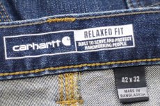 画像7: carharttカーハート ストレッチ デニム ペインターパンツ W42 L32 (7)