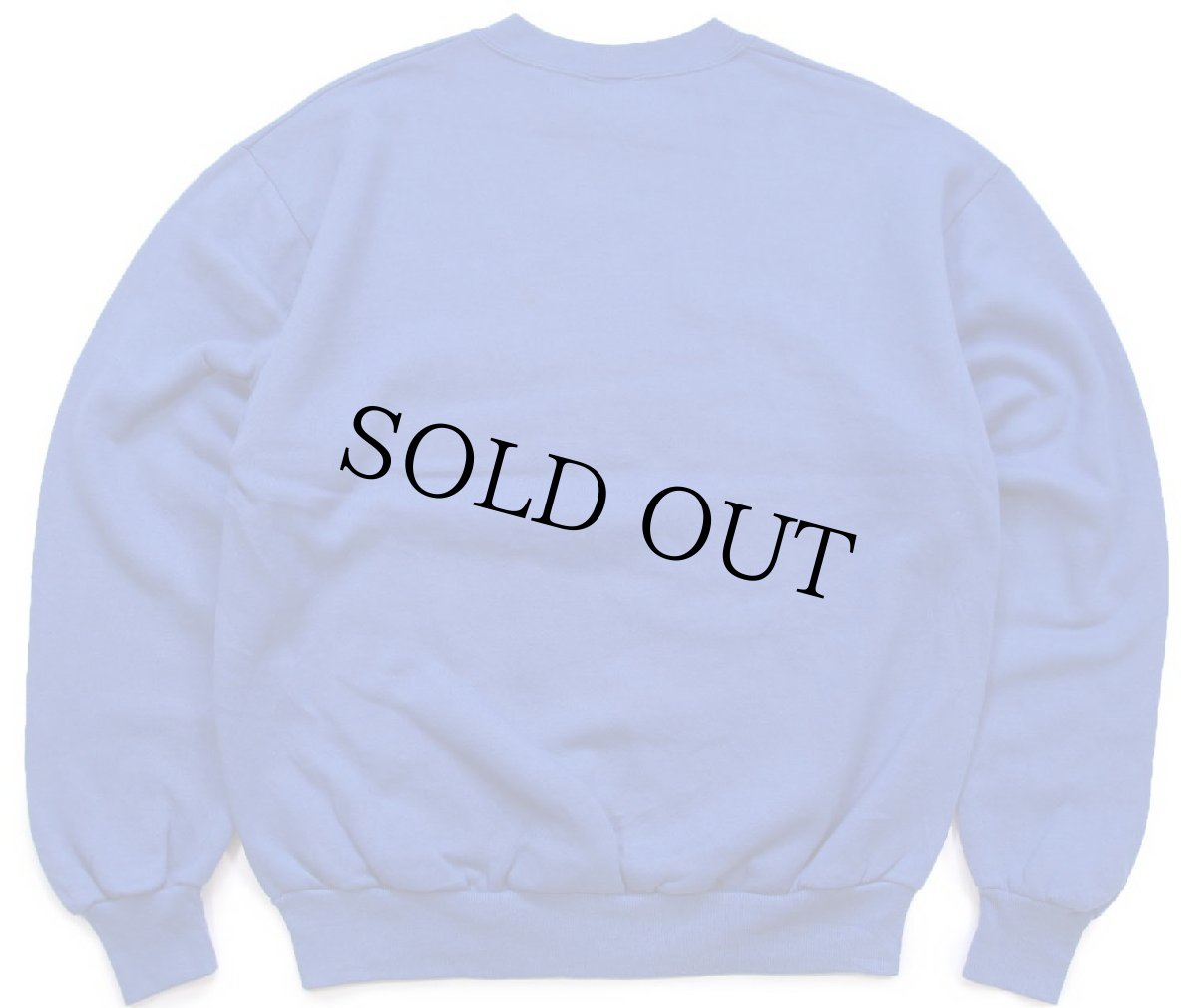 画像2: デッドストック★90s USA製 Disney ディズニー MICKEY MOUSE 1928 ミッキー マウス 刺繍 スウェット 青 M (2)