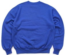 画像2: デッドストック★90s USA製 Disney ディズニー MICKEY MOUSE 1928 ミッキー マウス 刺繍 スウェット 青 M (2)