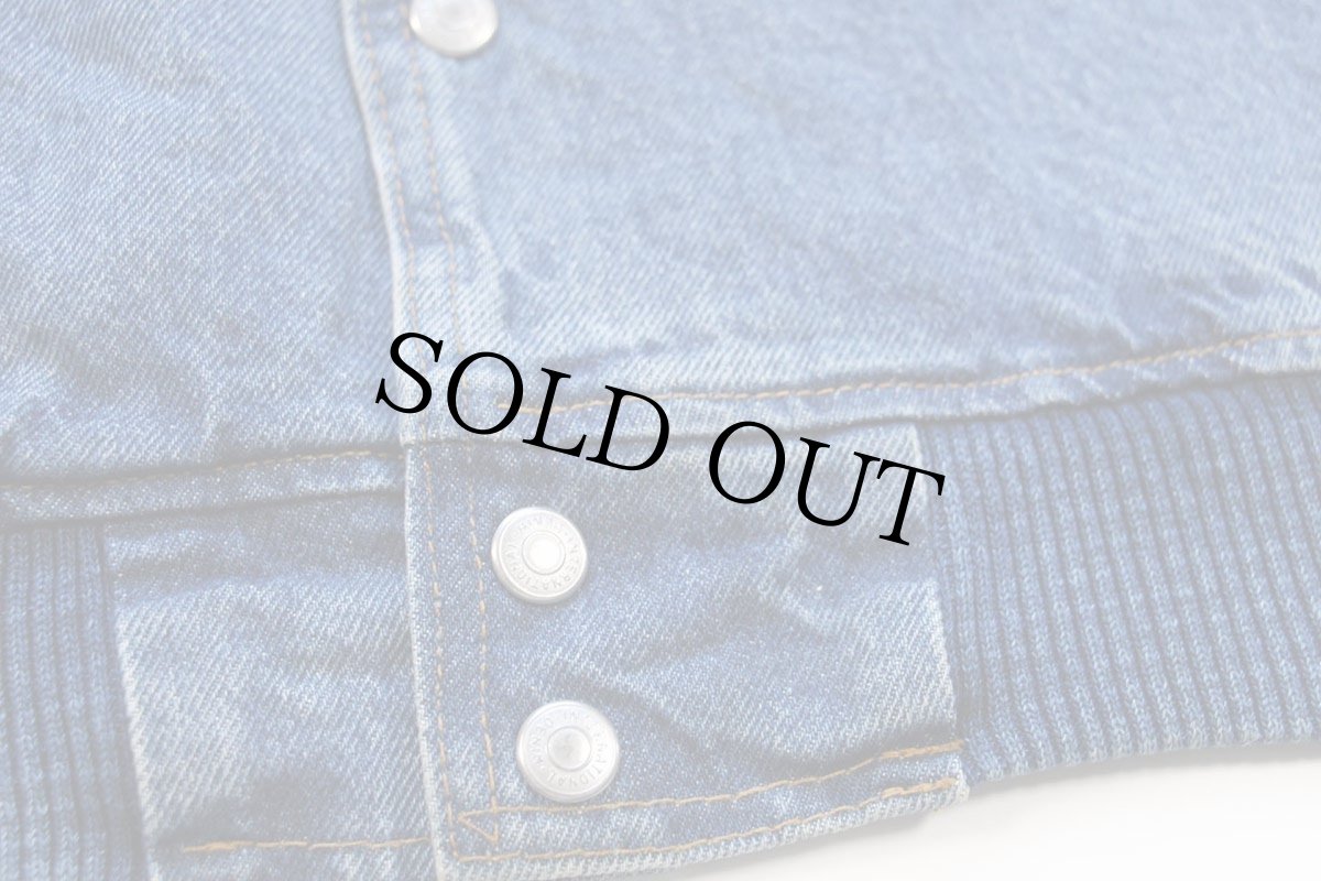 画像5: 90s カナダ製 INDUSTRY P & DC UNITED STATES POSTAL SERVICE 刺繍 ツートン 切り替え デニムジャケット★USPS ポストマン (5)