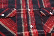 画像5: 70s BIG YANKビッグヤンク チェック コットン フランネルシャツ (5)