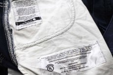 画像7: メキシコ製 carharttカーハート FR NFPA2112 ダック地 ワークパンツ 紺 フェード W42 L30 (7)