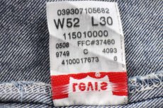 画像7: 00s メキシコ製 Levi'sリーバイス 501 デニムパンツ W52 L30★SDP4360 超特大 (7)