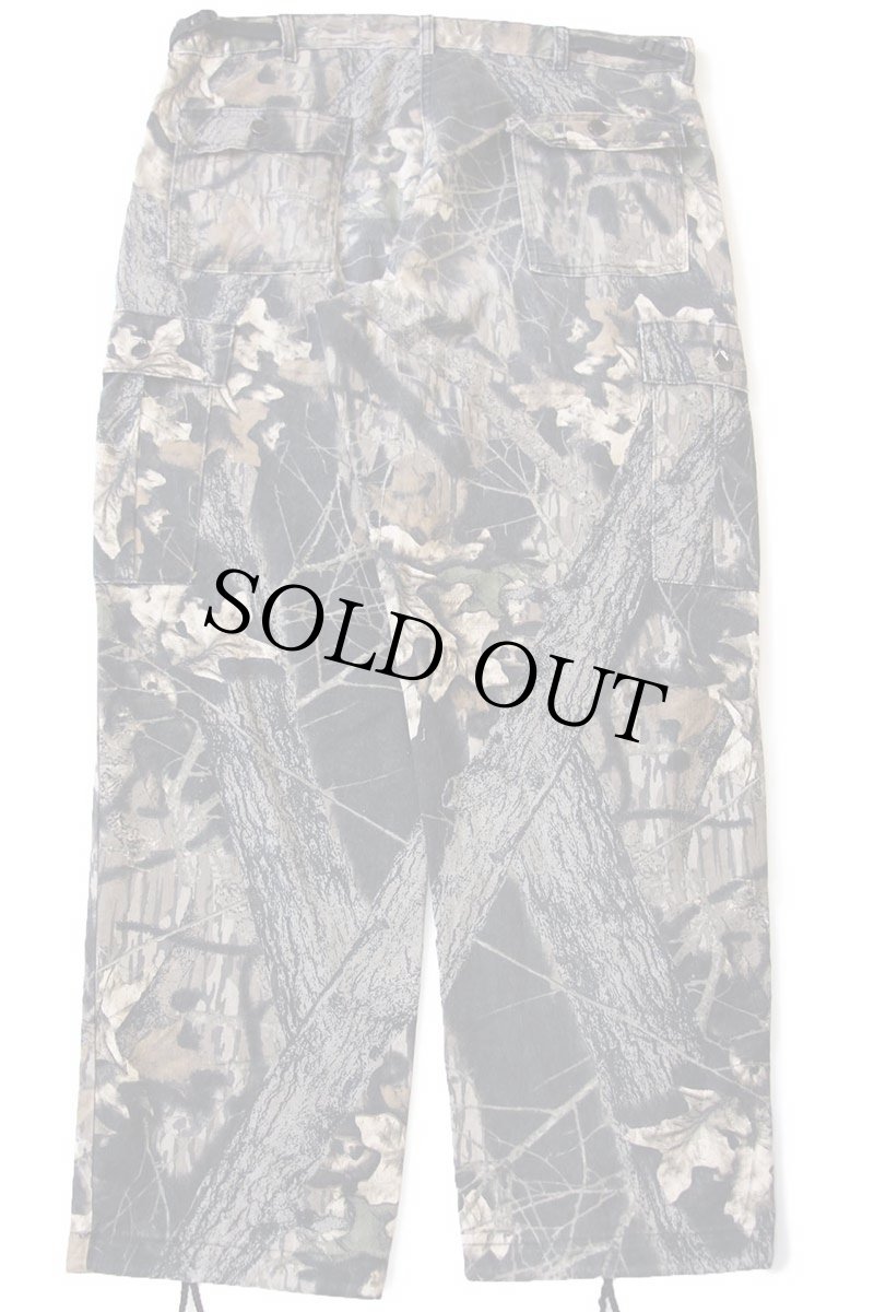 画像3: 90s USA製 WOLF MOUNTAIN MOSSY OAK BREAK UP リアルツリーカモ カーゴパンツ L (3)