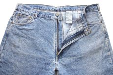 画像4: 00s USA製 carharttカーハート チェック ネルライナー デニムパンツ W42 L32★SDP4366 (4)