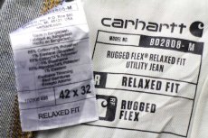 画像6: carharttカーハート ストレッチ デニム ペインターパンツ W42 L32 (6)