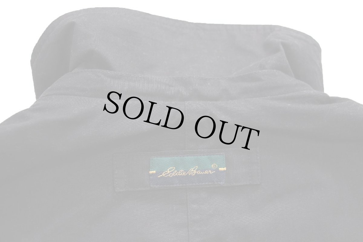 画像4: 90s EddieBauerエディーバウアー タータンチェック ウールライナー マウンテンジャケット 黒 L (4)