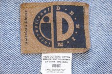 画像4: 90s カナダ製 INDUSTRY P & DC UNITED STATES POSTAL SERVICE 刺繍 ツートン 切り替え デニムジャケット★USPS ポストマン (4)