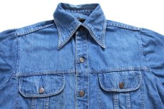画像3: 70s JCPenney デニムシャツジャケット S (3)