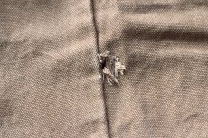 画像8: Dickiesディッキーズ チェック ネルライナー ダック地 ペインターパンツ 焦げ茶 フェード W38 L32 (8)