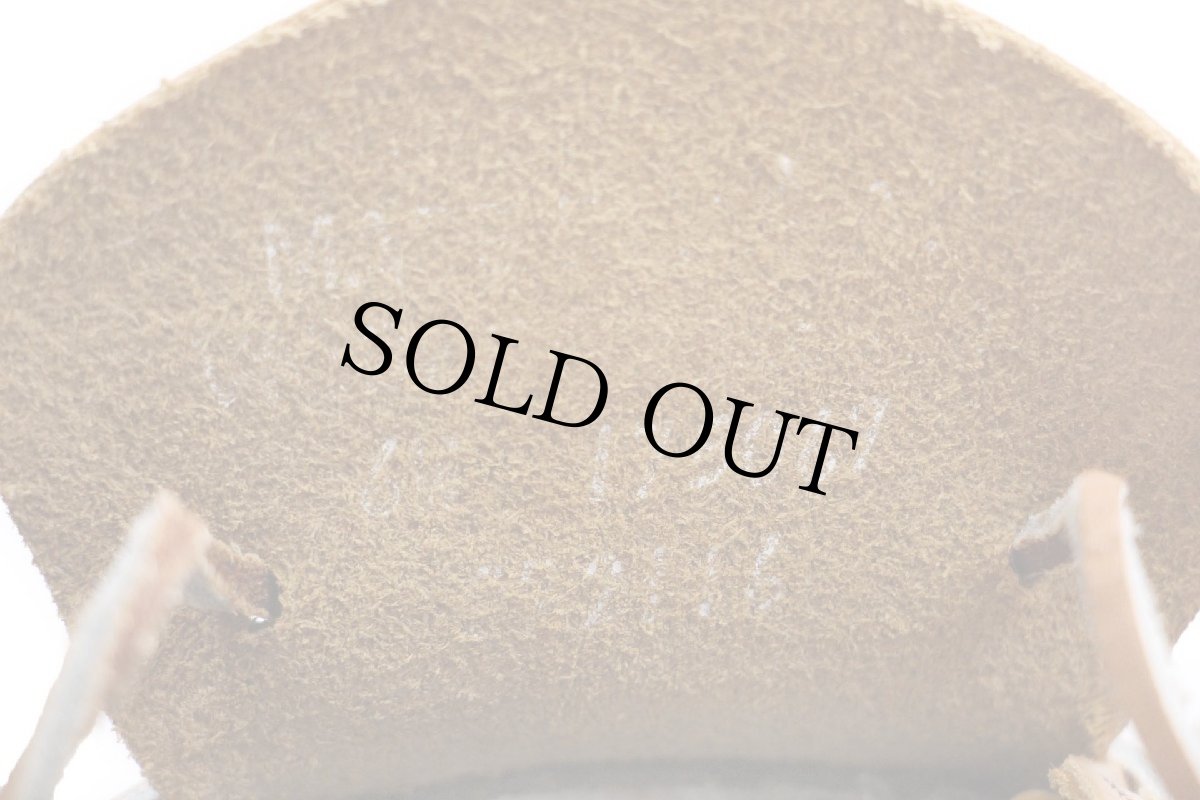 画像6: USA製 L.L.Bean ビーンブーツ ラバーモカシン タン×ブラウン 6M★ガムシューズ レインシューズ (6)