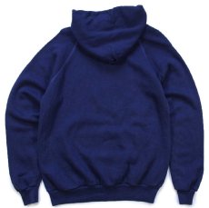 画像2: 80s USA製 Hanes ACOAM ANIMAL CONTROL OFFICERS ASSN MASSACHUSETTS スウェットパーカー 紺 M★フーディー (2)