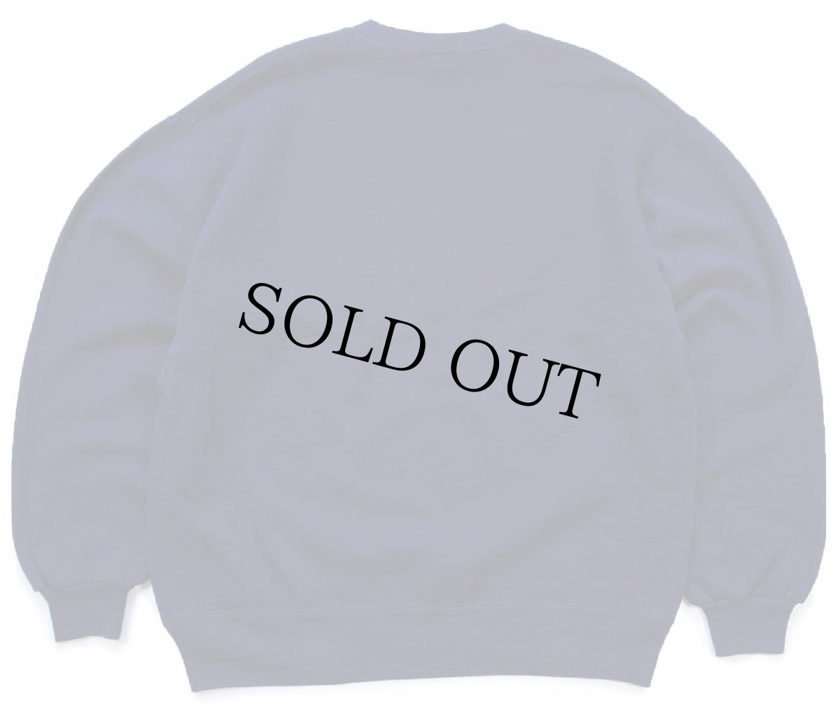 画像2: 90s USA製 RUSSELLラッセル 無地 前V スウェット 紺 L★ブランク (2)