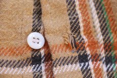 画像5: 70s UNKNOWN チェック コットン フランネルシャツ (5)